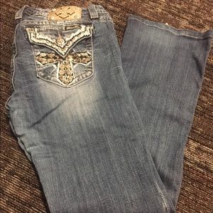 Miss me 33x32.5. Open to trade